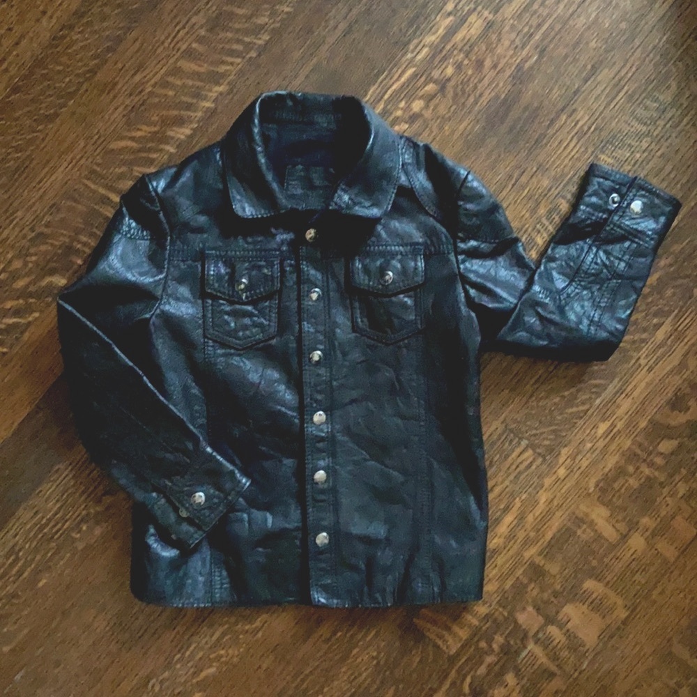 All Saints Leather Jacket 6